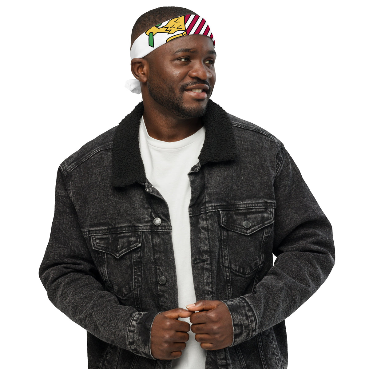 US Virgin Islands Bandana – White Crest
