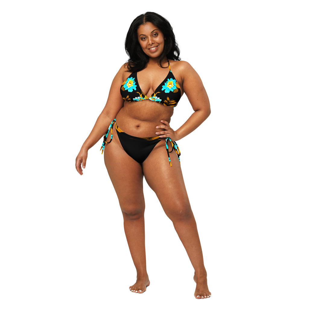 Floral Recycled String Bikini