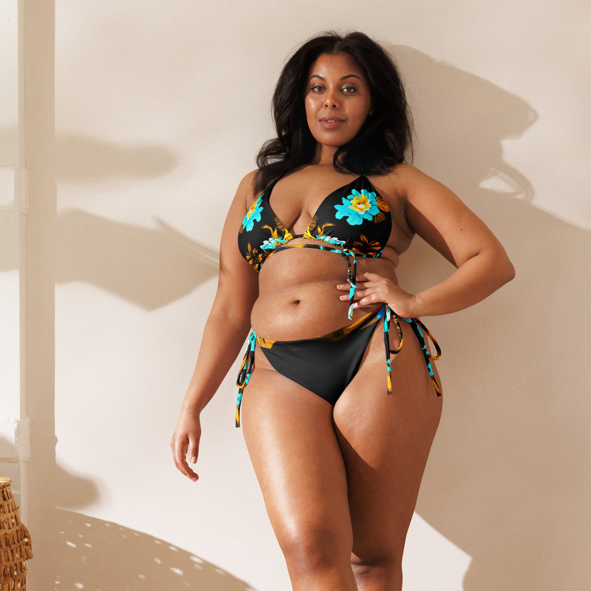 Floral Recycled String Bikini