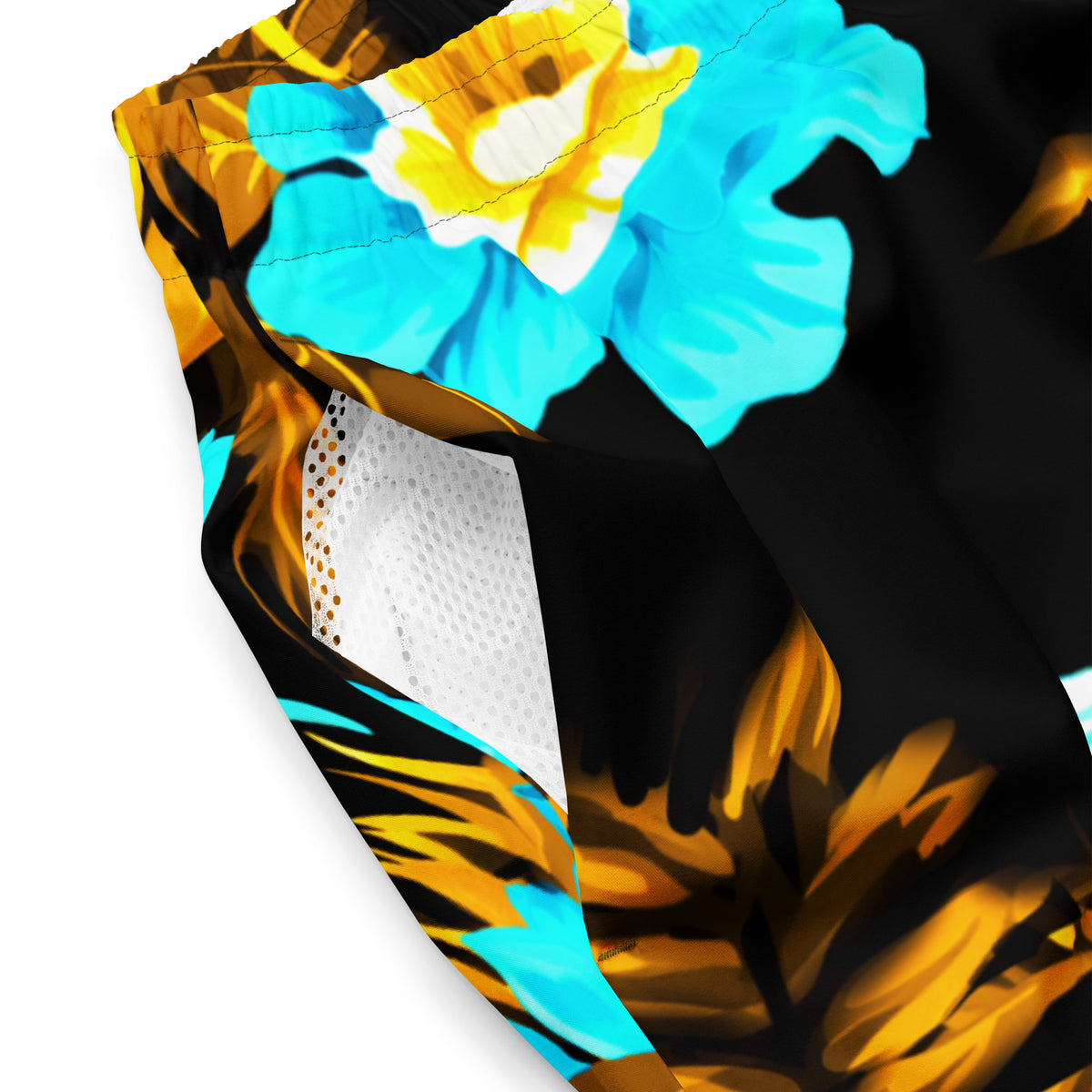 Floral Men's Swim Trunks