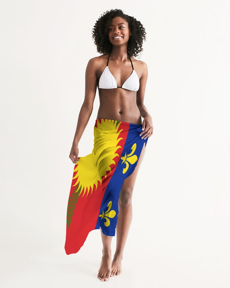 Guadeloupe Swimsuit Cover Up – Red