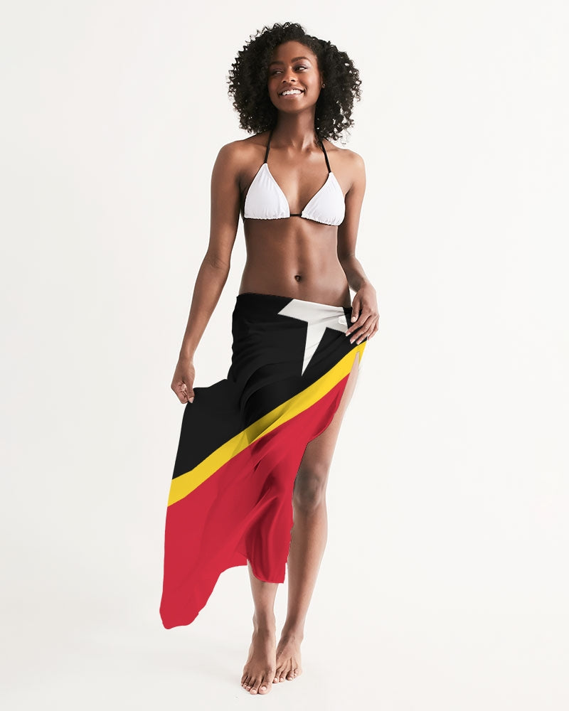 Saint Kitts and Nevis Swimsuit Cover Up – Green Flag