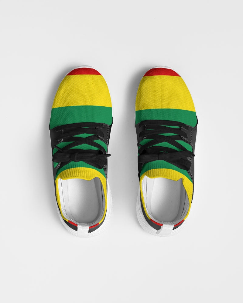 Jamaica Rasta Colors Women's Two-Tone Sneaker