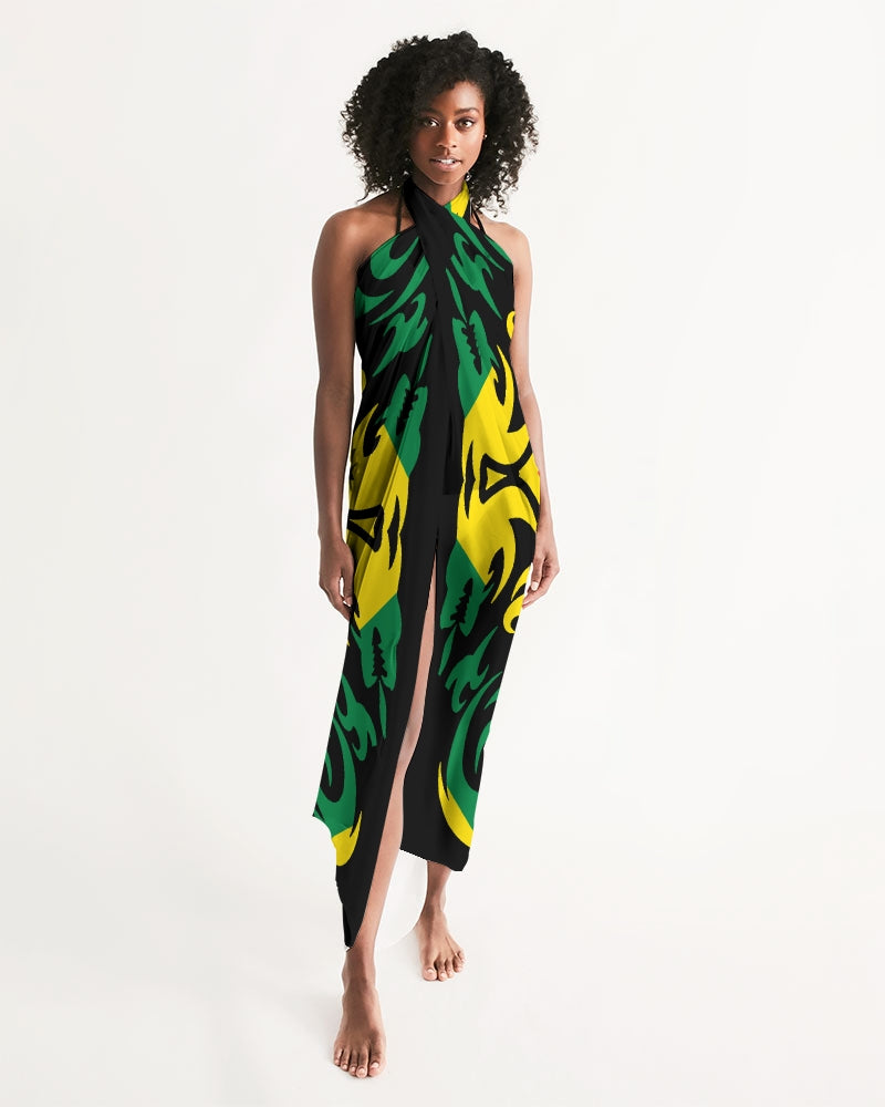 Jamaica Rasta Colors Swimsuit Cover Up