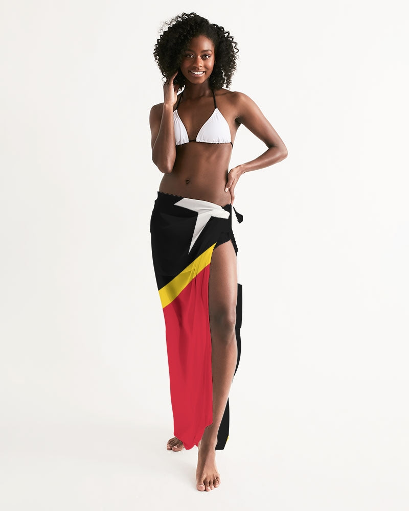 Saint Kitts and Nevis Swimsuit Cover Up – Green Flag