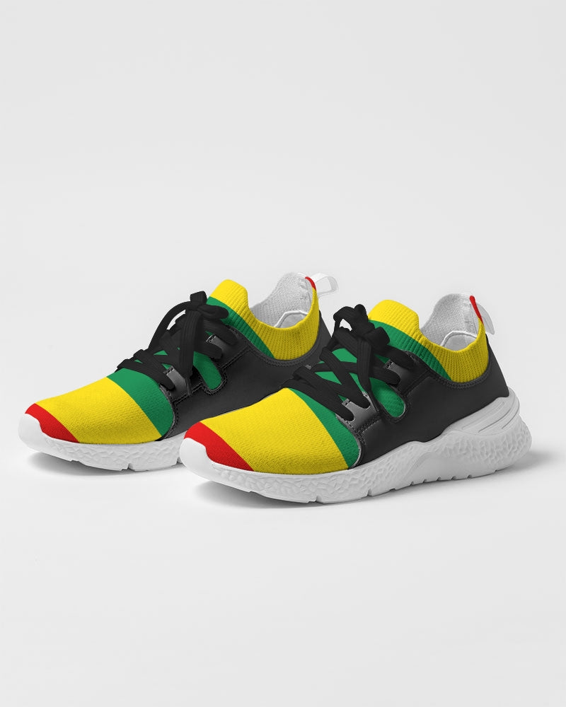 Jamaica Rasta Colors Women's Two-Tone Sneaker
