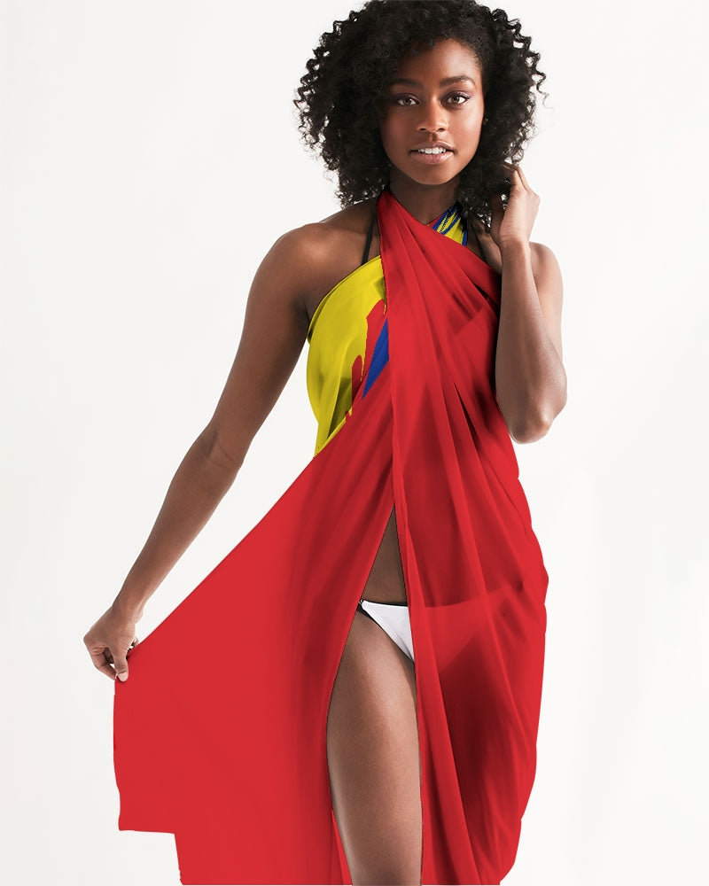 Guadeloupe Swimsuit Cover Up – Red
