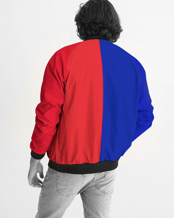 Haiti Men's Bomber Jacket – Full Flag