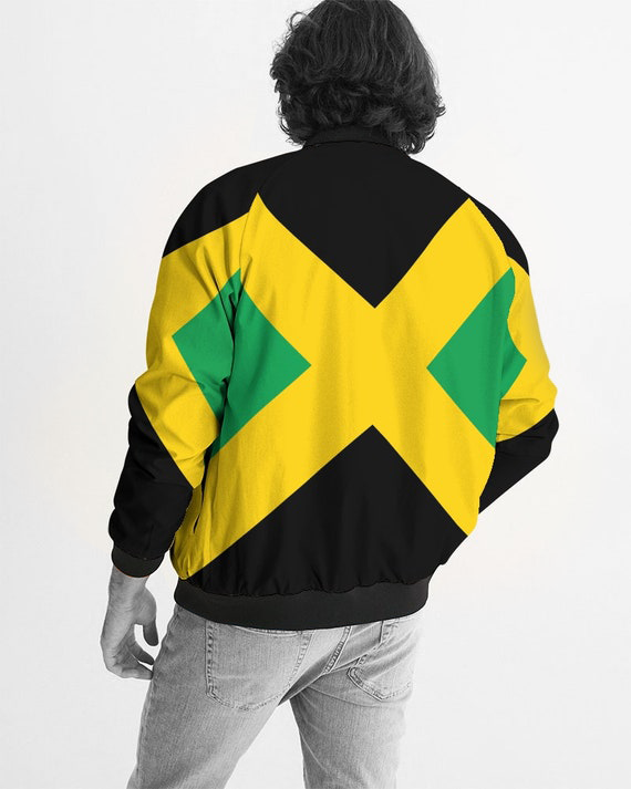 Jamaica Men's Bomber Jacket – Black Flag