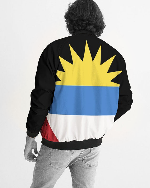 ANTIGUA AND BARBUDA MEN'S BOMBER JACKET