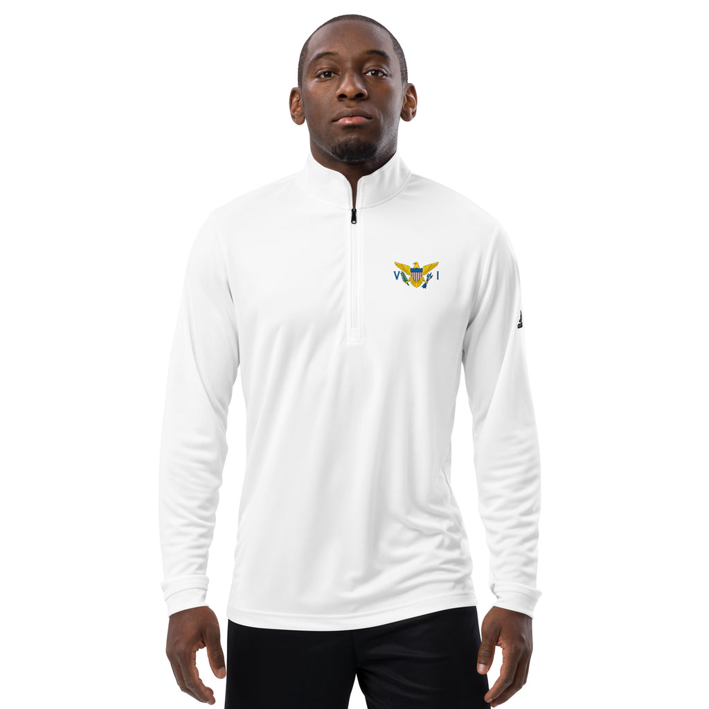 US Virgin Islands Quarter Zip Pullover