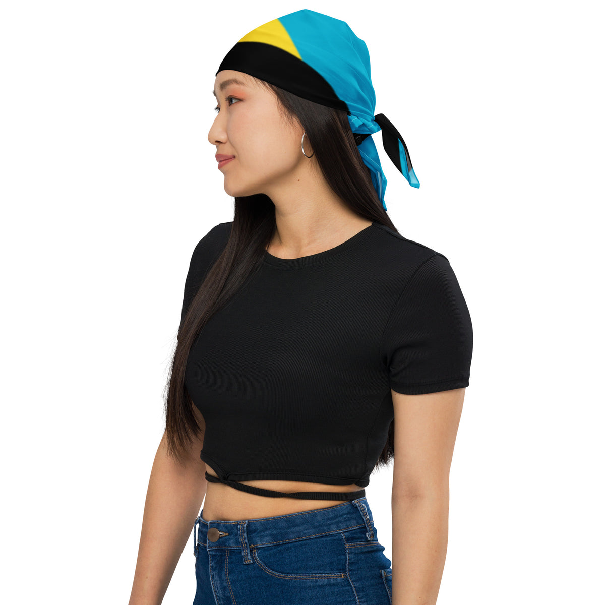 The Bahamas Flag Bandana