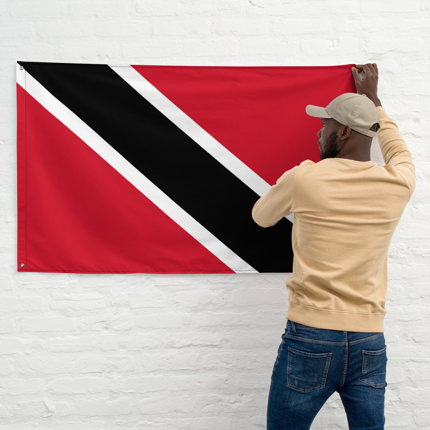 TRINIDAD AND TOBAGO PATRIOTIC FLAG