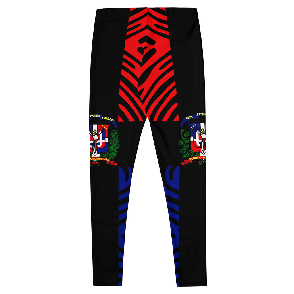 Dominican Republic Leggings – Black Crest Stripe