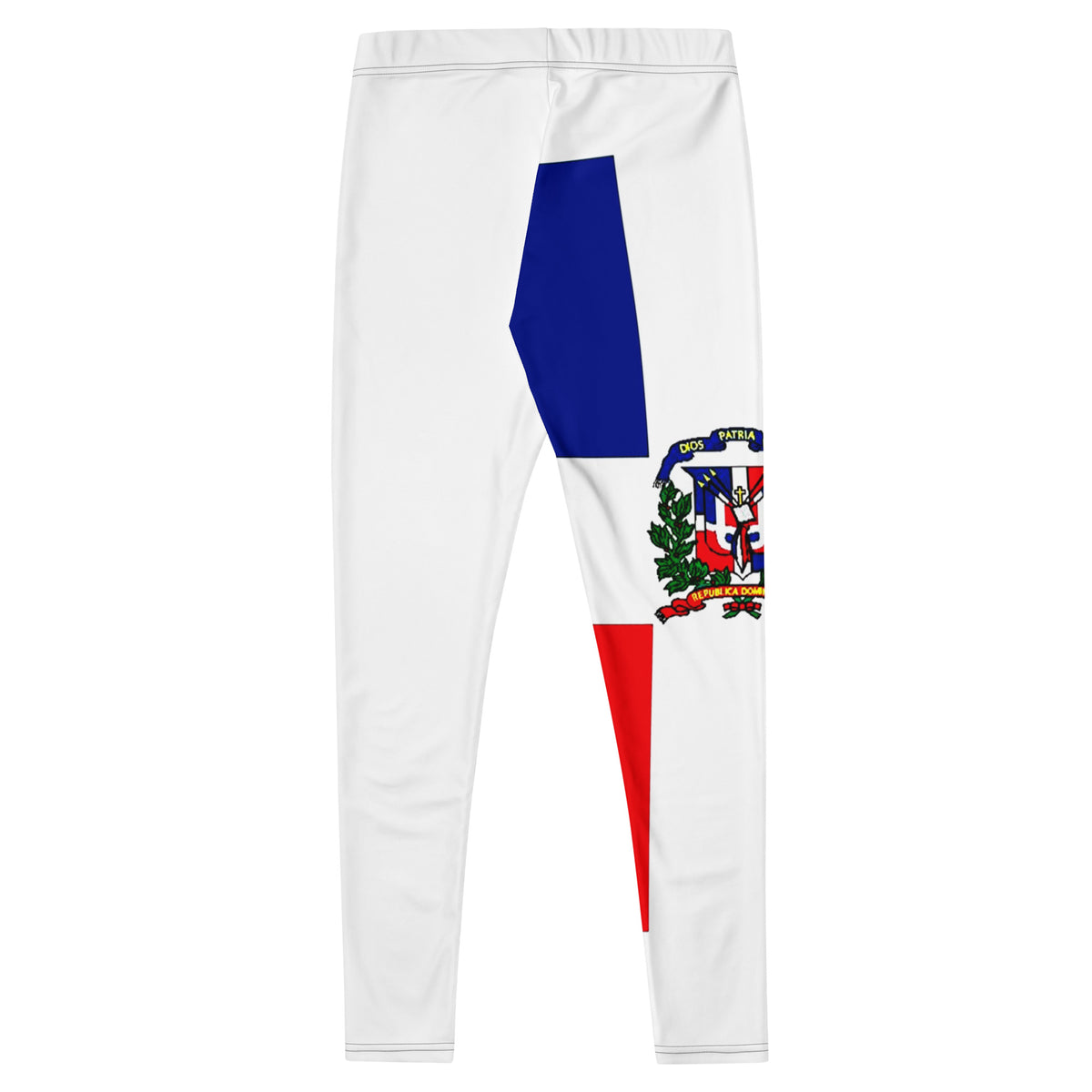 Dominican Republic Leggings – White Flag Panel