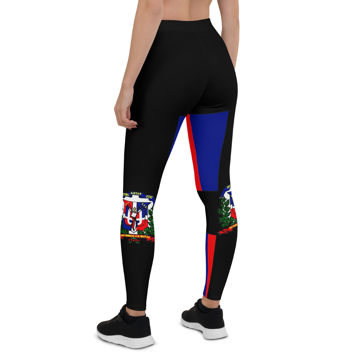 Dominican Republic Leggings – Black Color Block