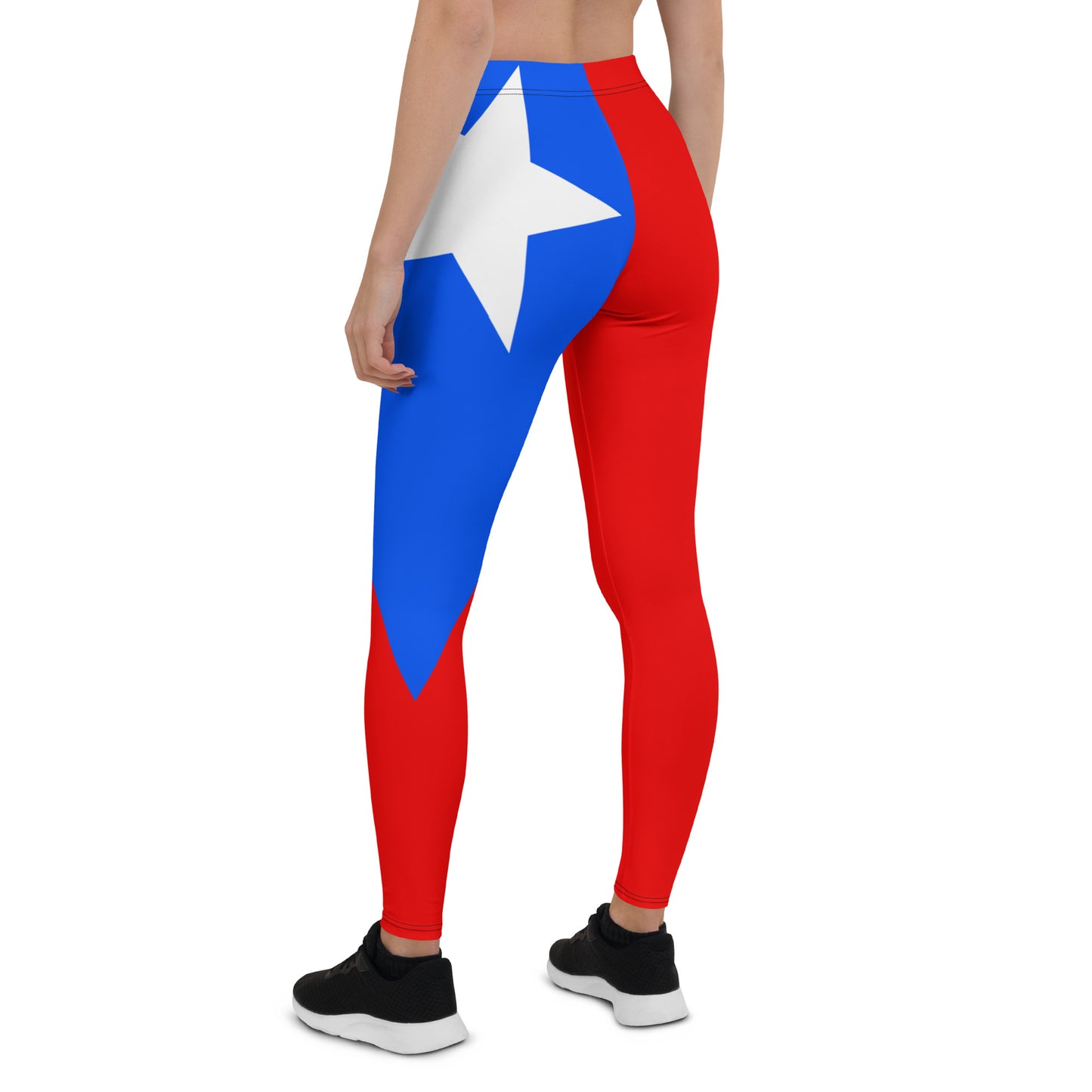 PUERTO RICO PATRIOTIC LEGGINGS