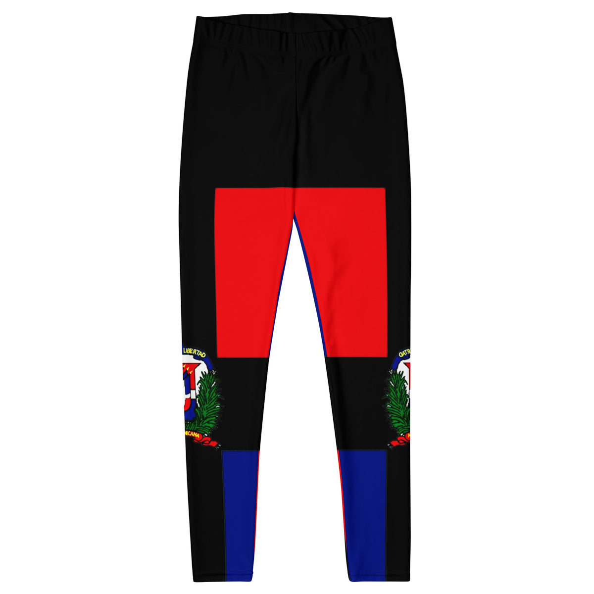 Dominican Republic Leggings – Black Color Block