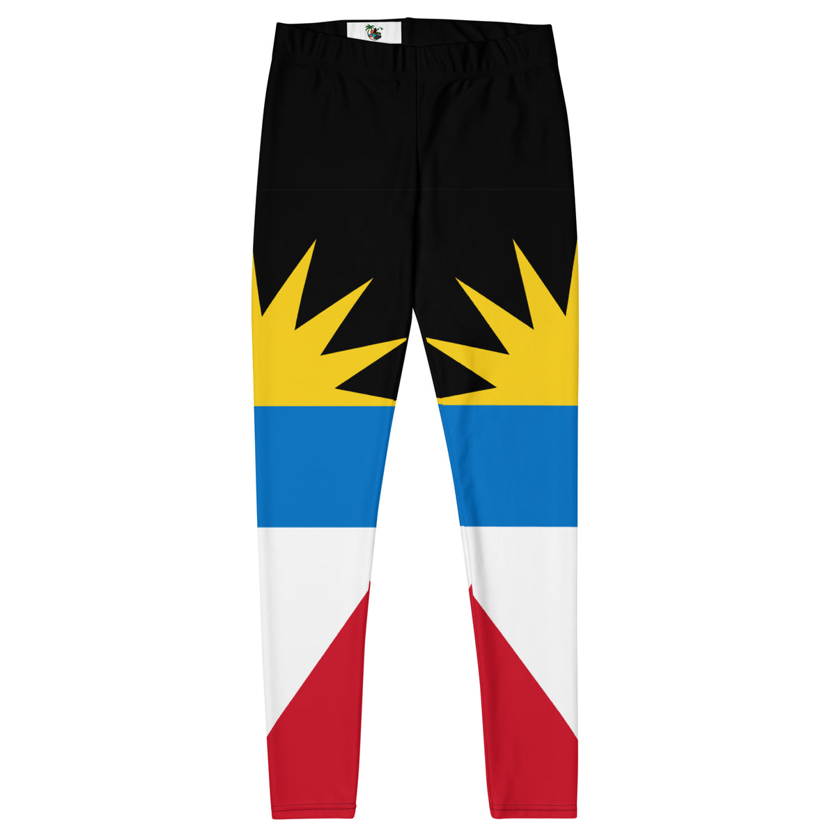 Antigua and Barbuda Leggings – Black Sunrise