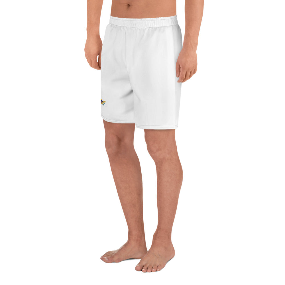 US Virgin Islands Men's Athletic Long Shorts