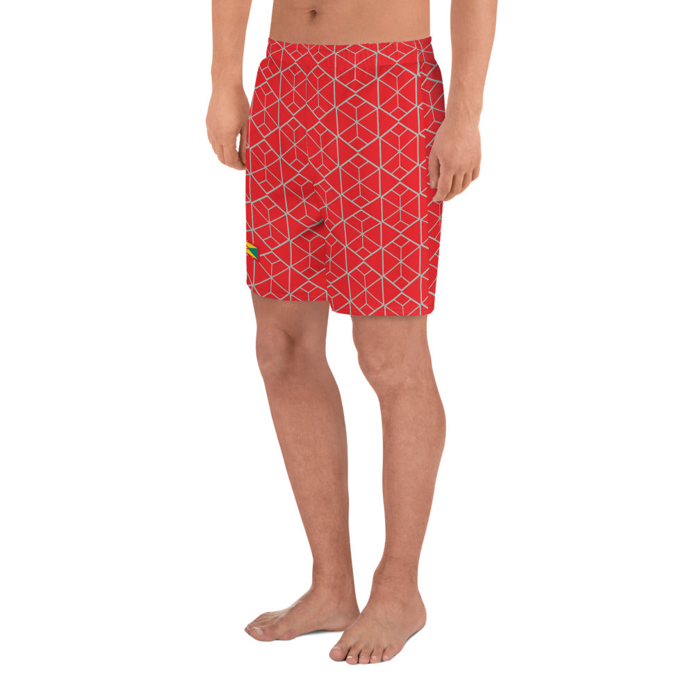 Grenada Men's Athletic Long Shorts