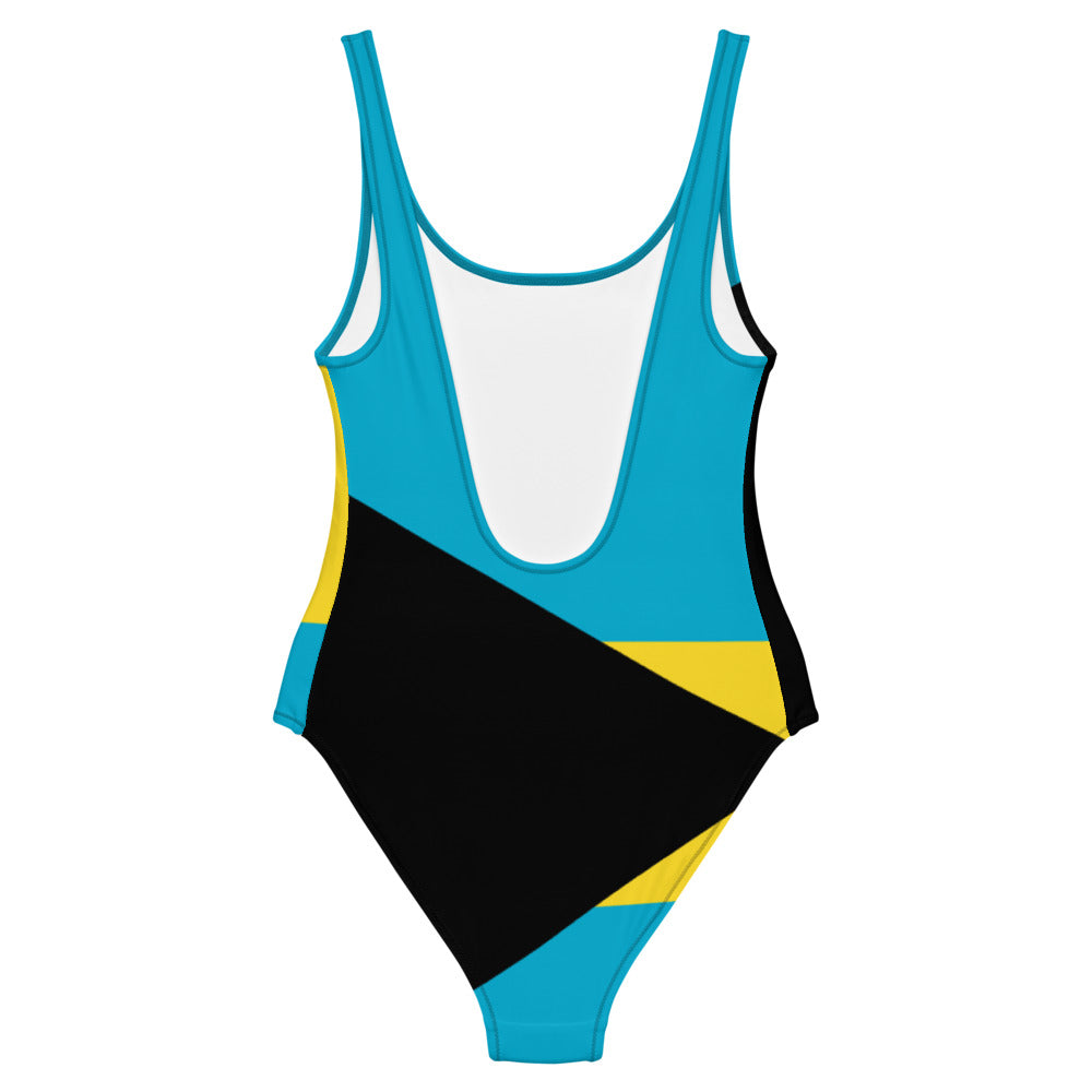 The Bahamas One-Piece Swimsuit – Full Flag