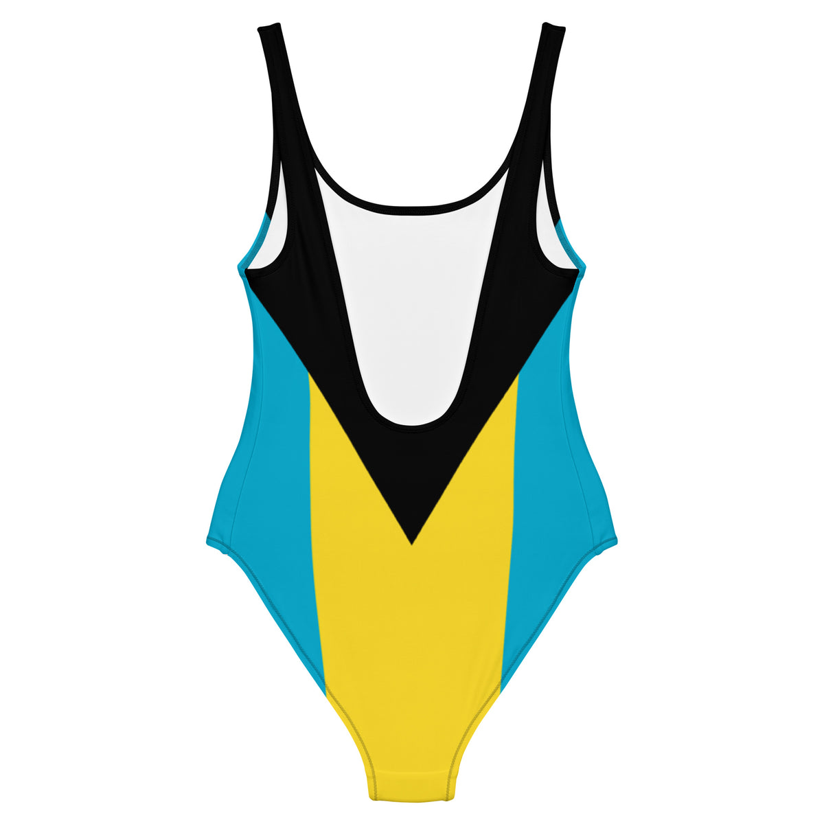 The Bahamas One-Piece Swimsuit – Black Chevron