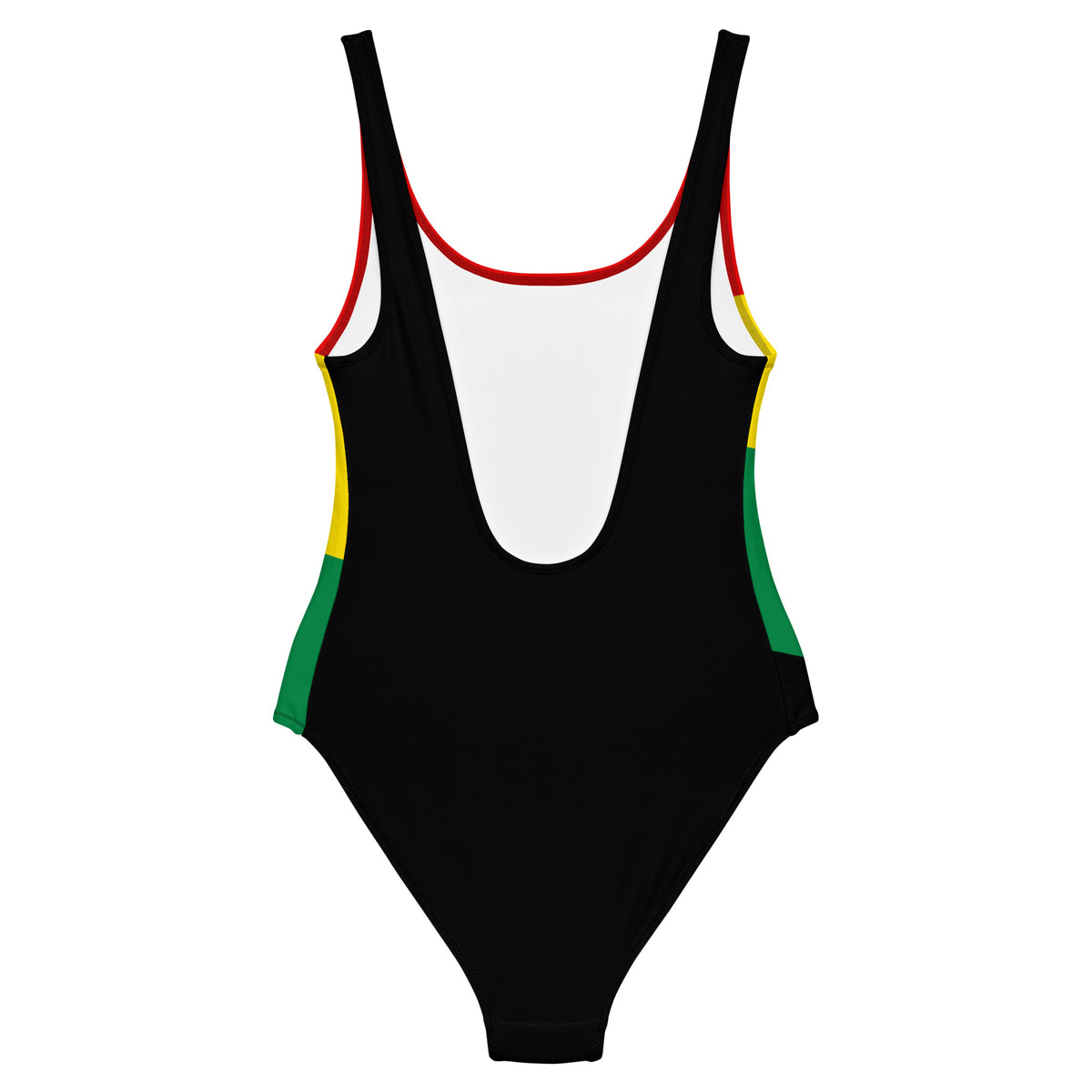 Jamaica Rasta Colors One-Piece Swimsuit – Classic Rasta Stripes