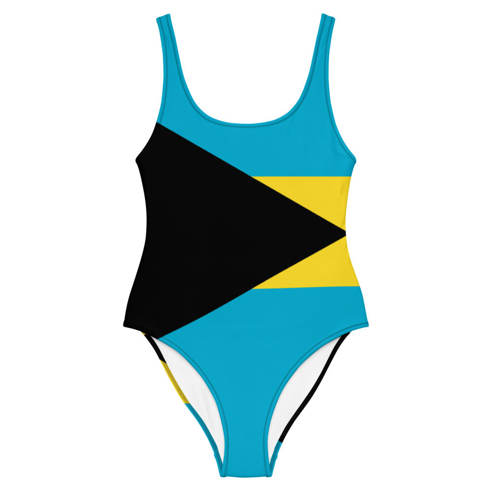 The Bahamas One-Piece Swimsuit – Full Flag