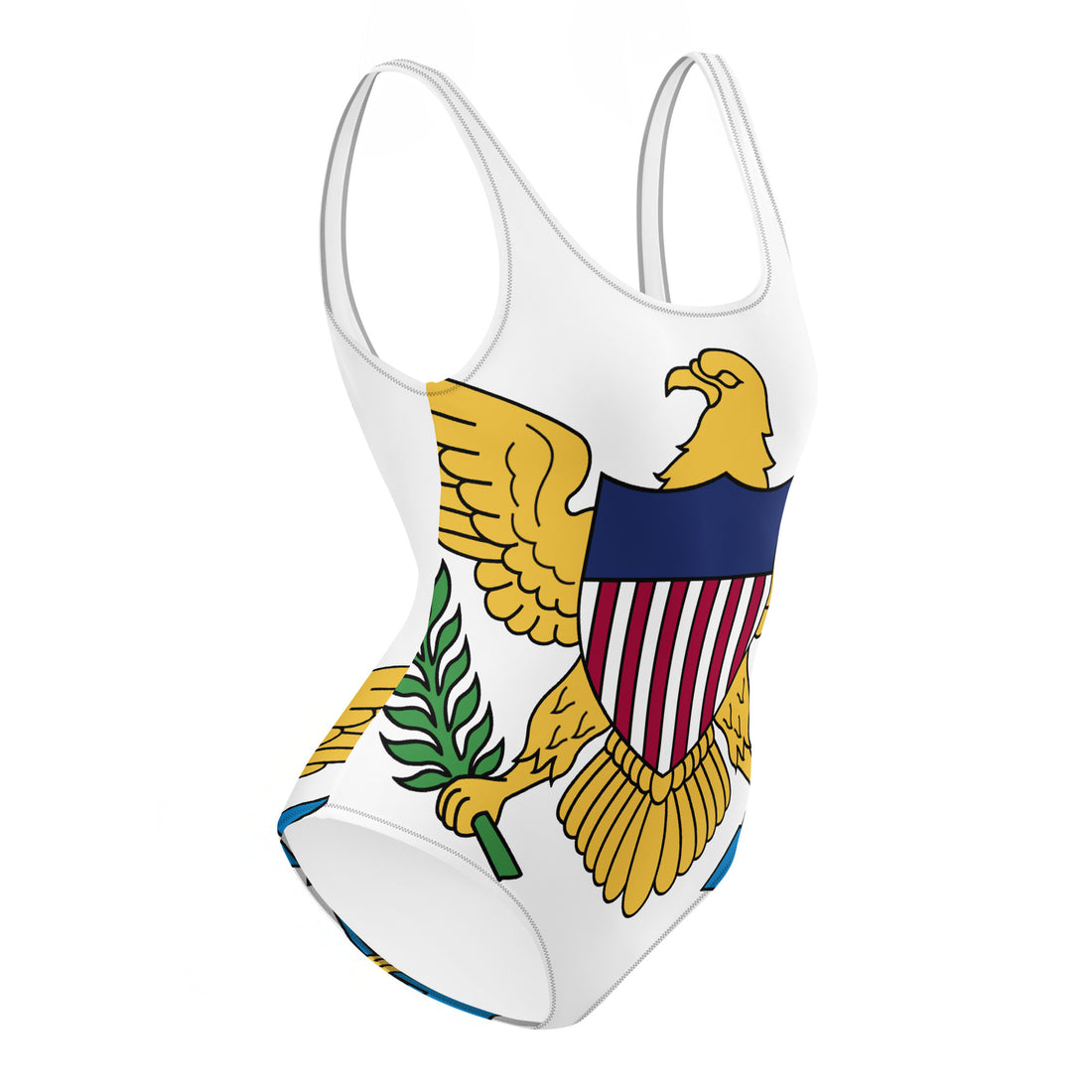 Women's USA Flag Eagle One Piece
