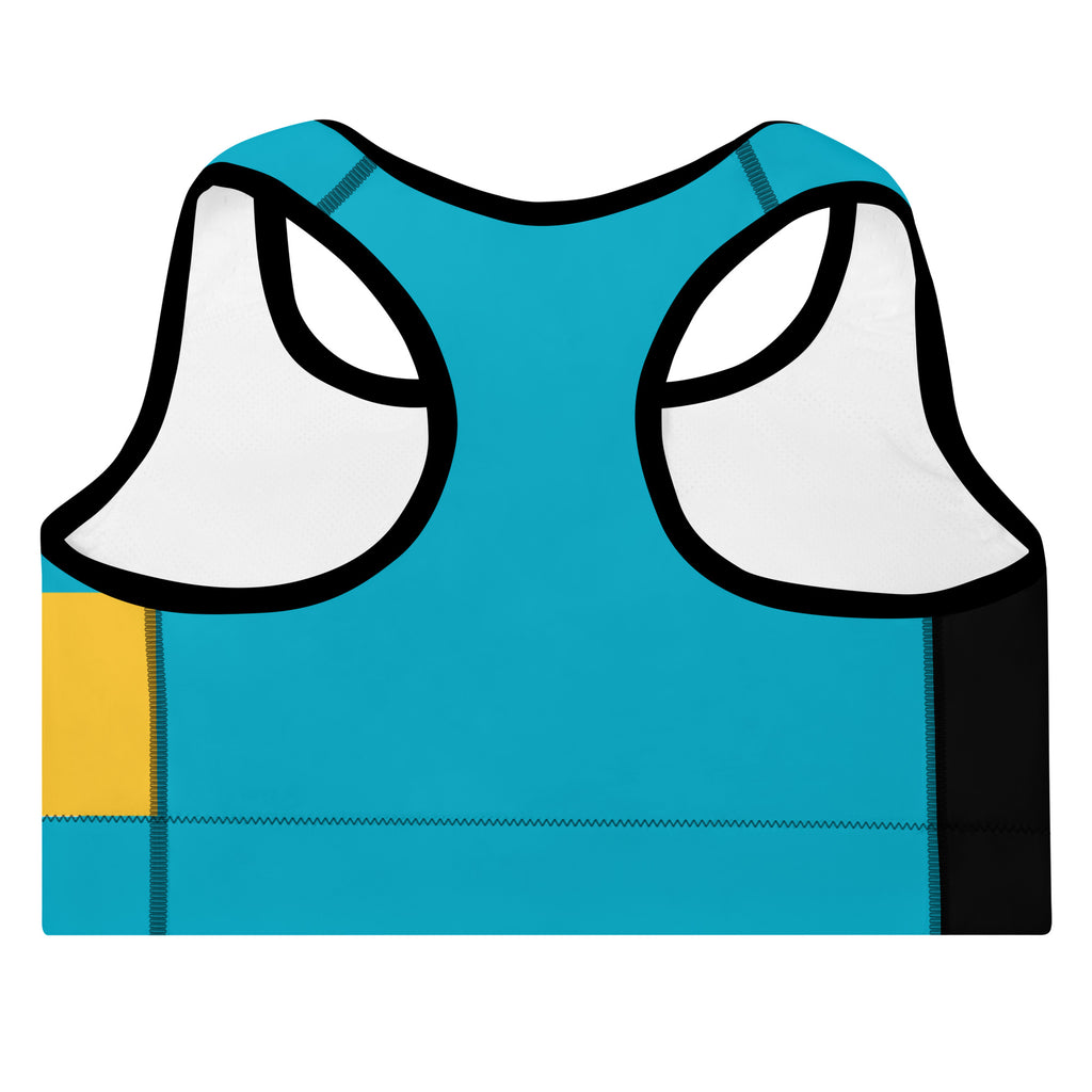 The Bahamas Style Padded Sports Bra