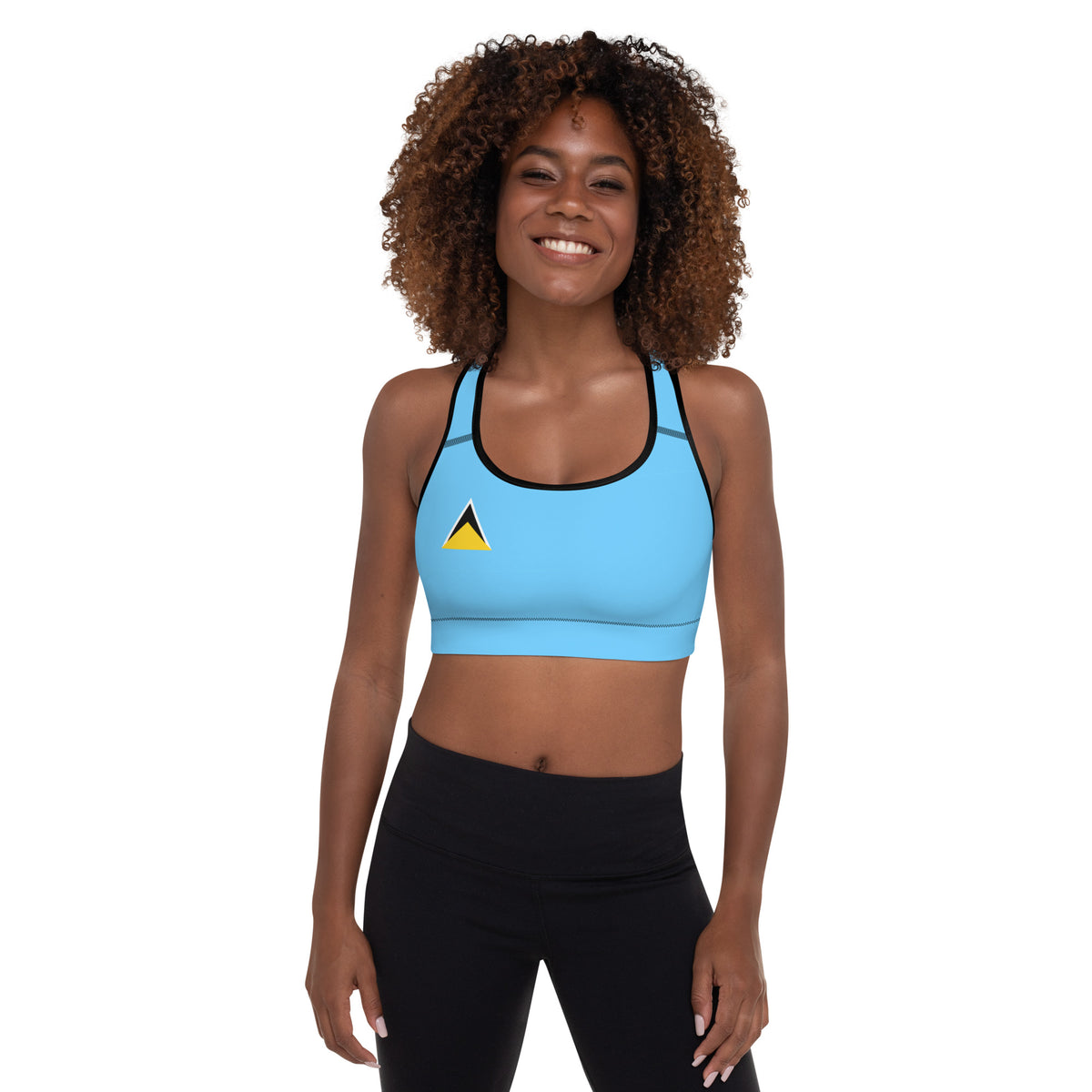 Saint Lucia Padded Sports Bra