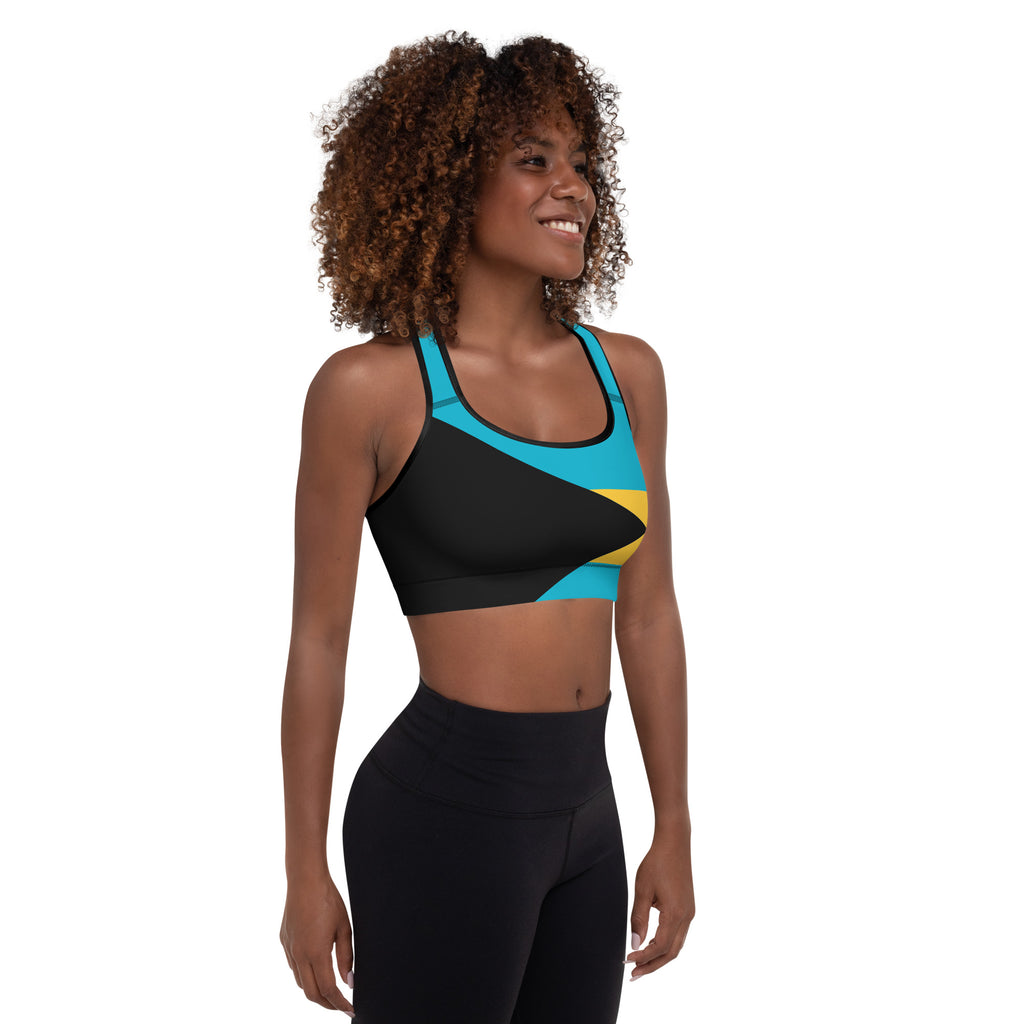 The Bahamas Style Padded Sports Bra