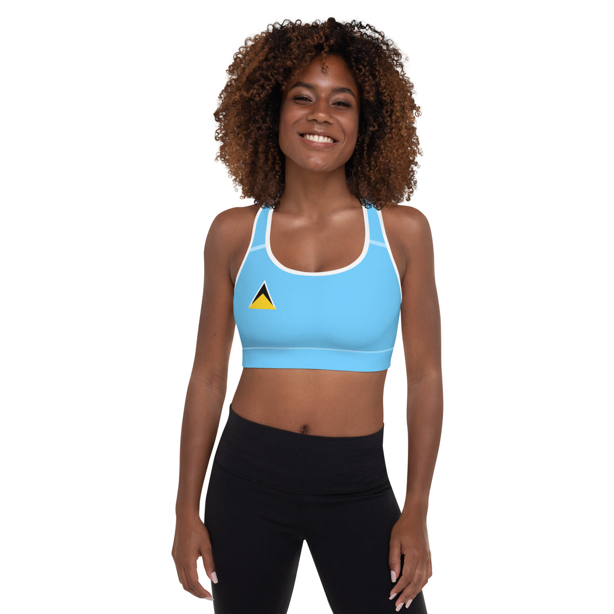 Saint Lucia Padded Sports Bra