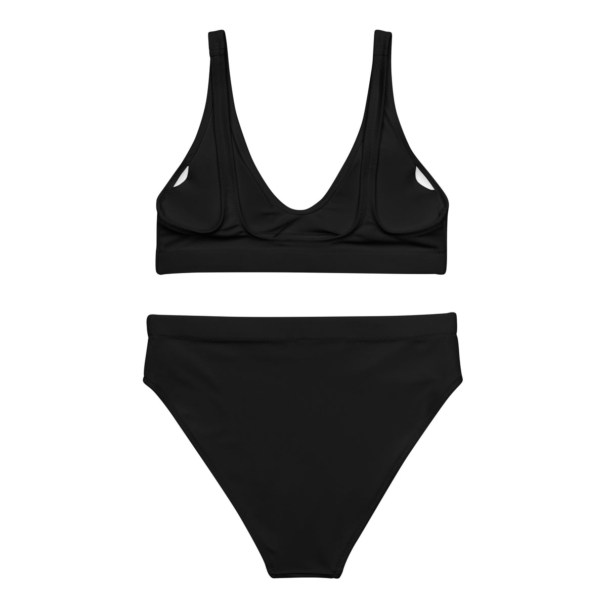 Black High-Waisted Bikini