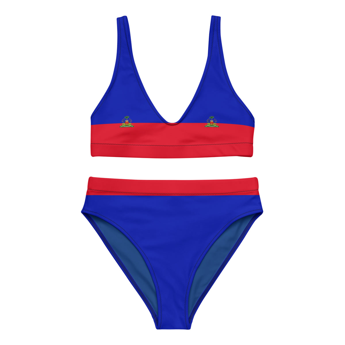 Haiti High-Waisted Bikini
