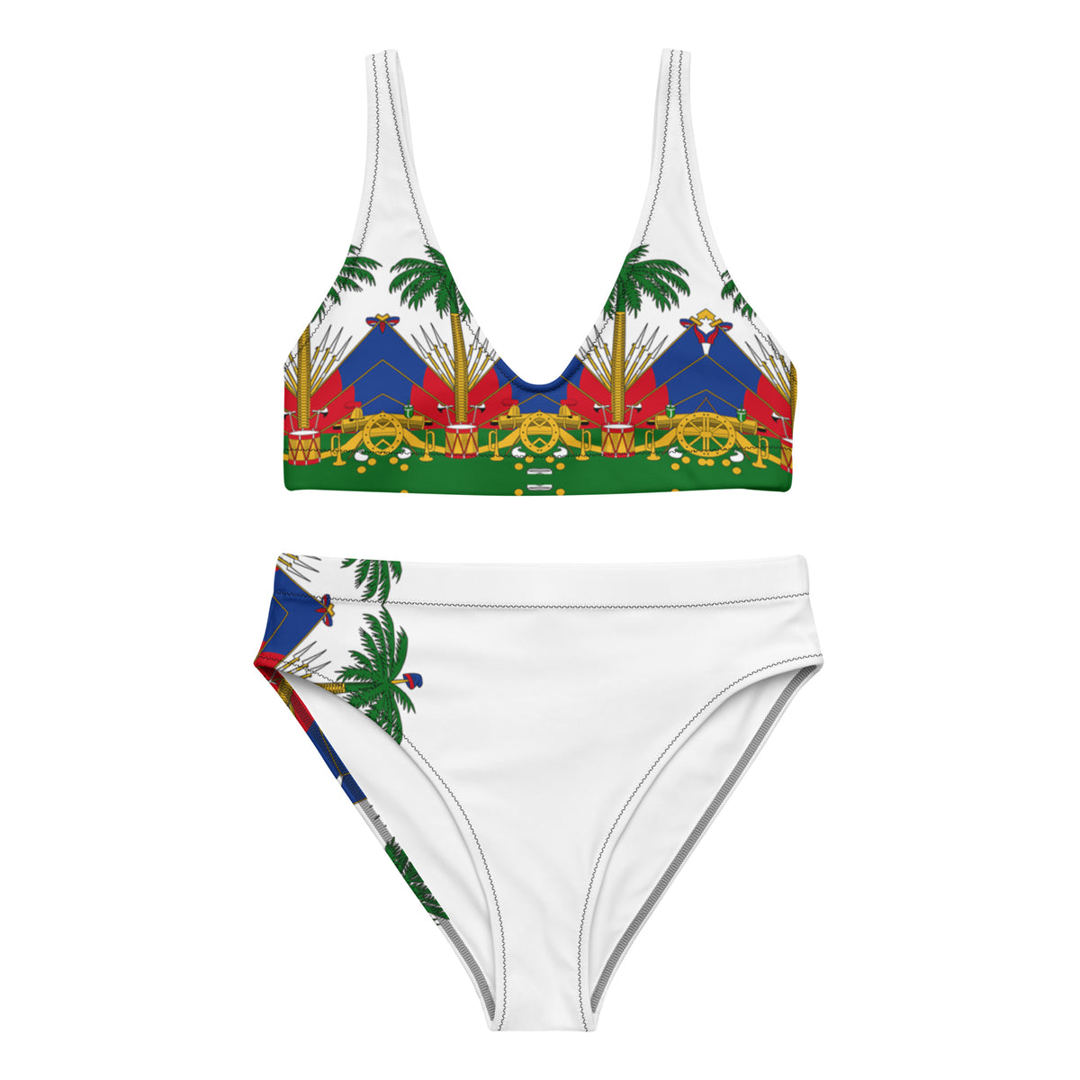 Haiti Recycled High-Waisted Bikini