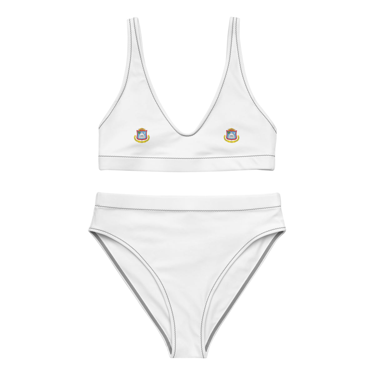 Sint Maarten High-Waisted Bikini