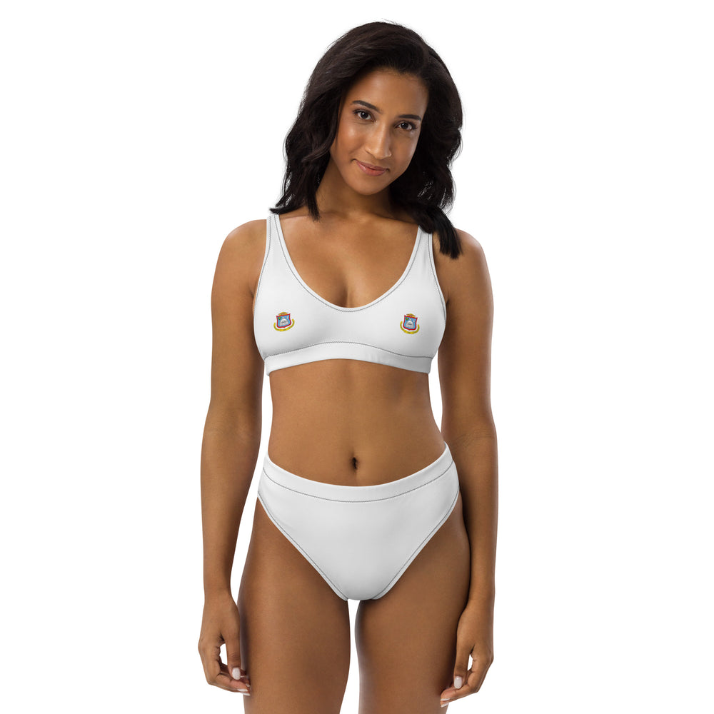 Sint Maarten high-waisted bikini