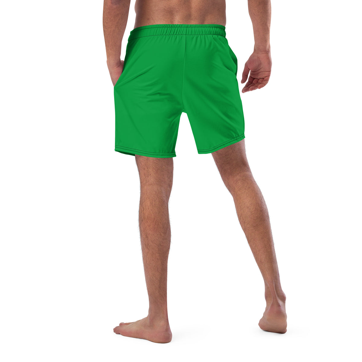Jamaica Men's Swim Trunks – Solid Green
