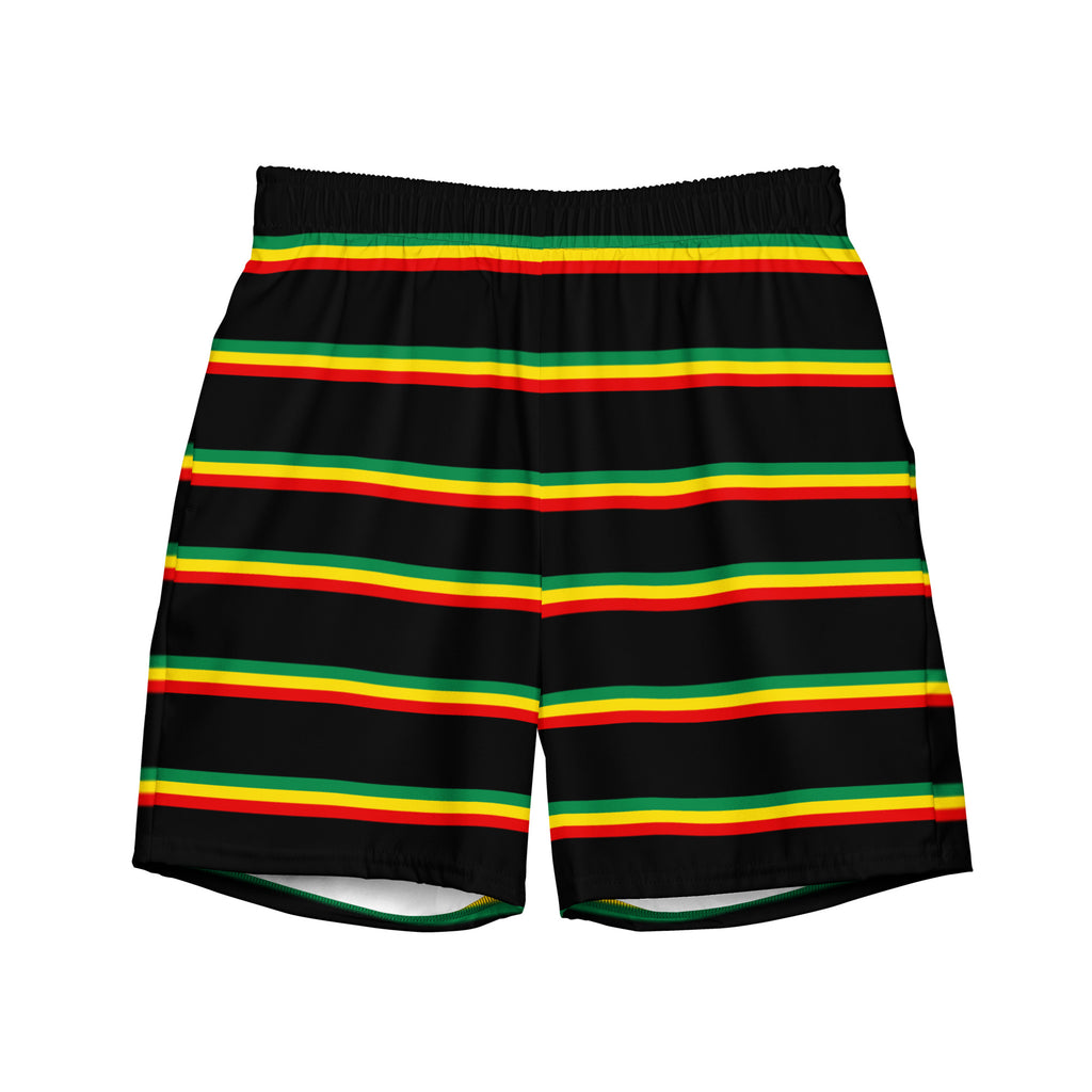 Jamaica Men's Swim Trunks – Rasta Stripes