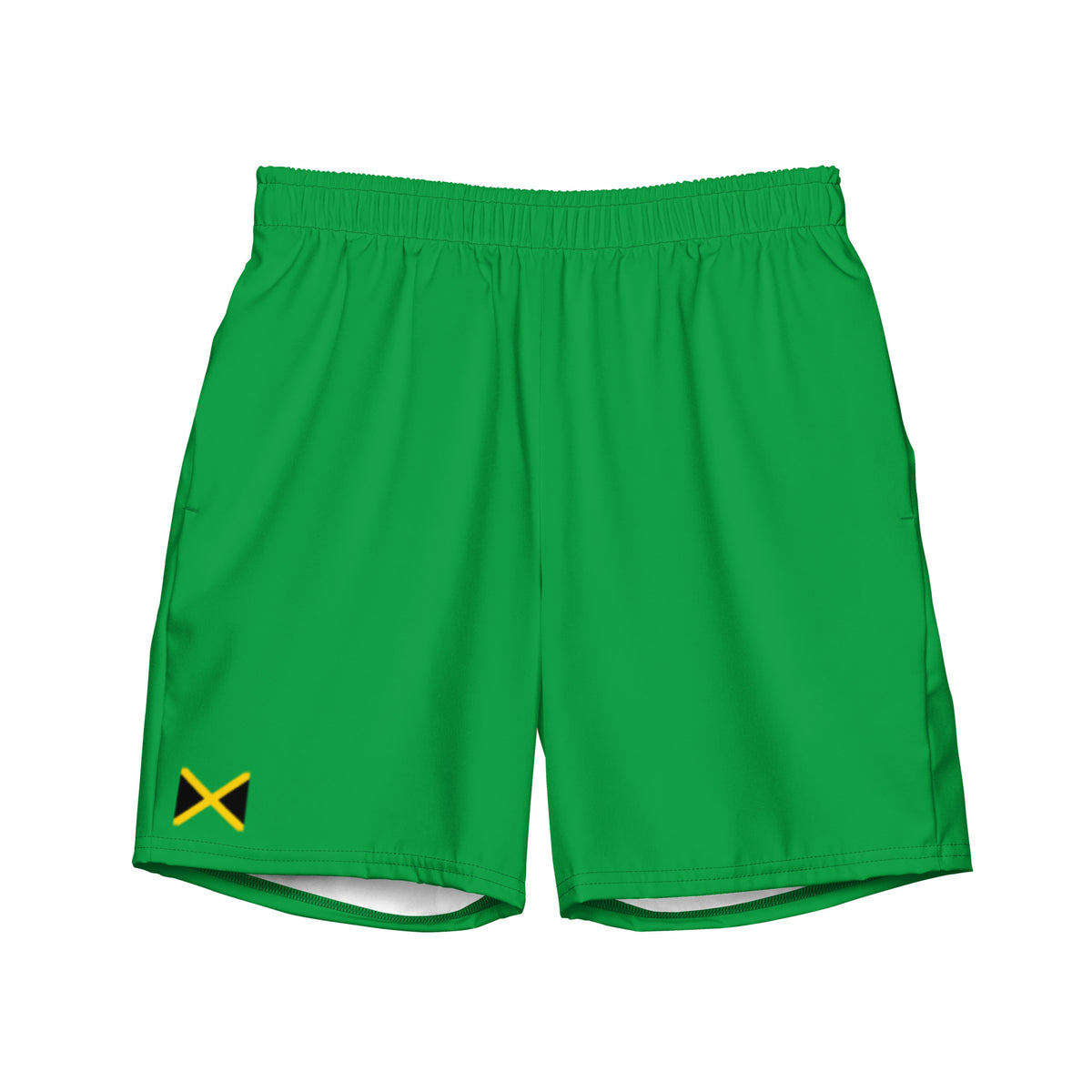 Jamaica Men's Swim Trunks – Solid Green