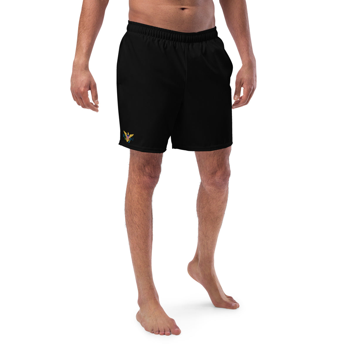 US Virgin Islands Men's Swim Trunks – Black Crest