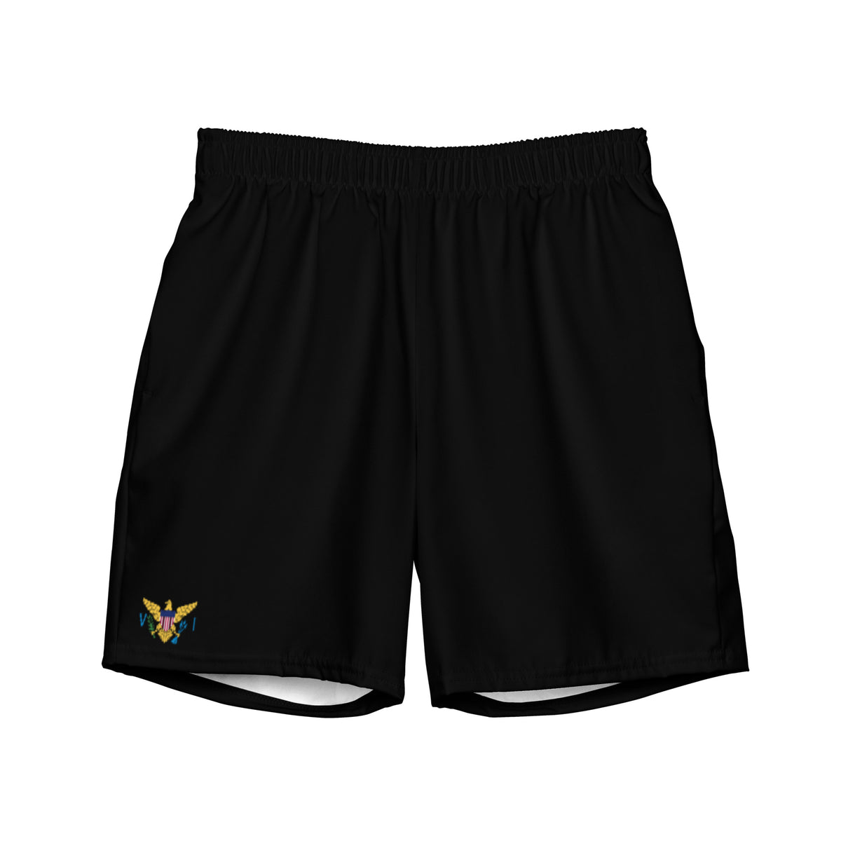 US Virgin Islands Men's Swim Trunks – Black Crest