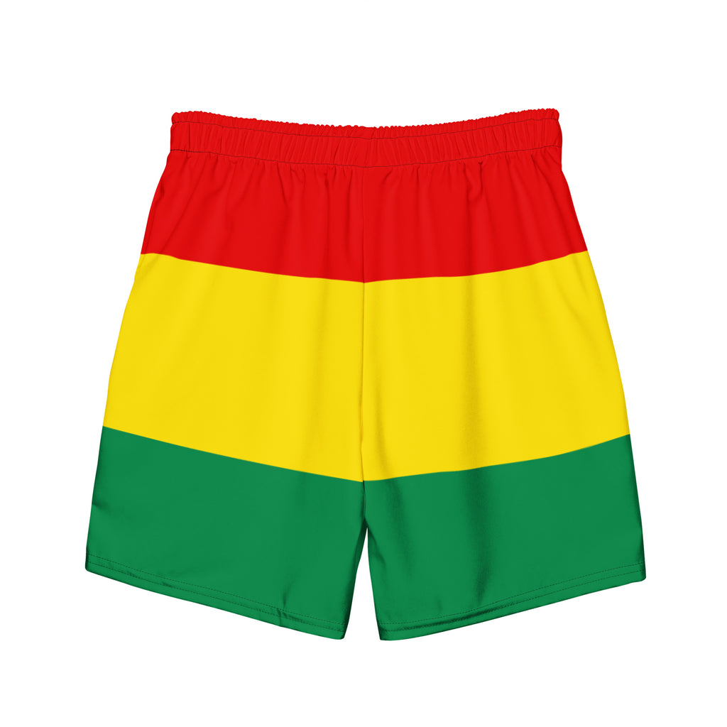 Jamaica Men's Swim Trunks – Rasta Color Block