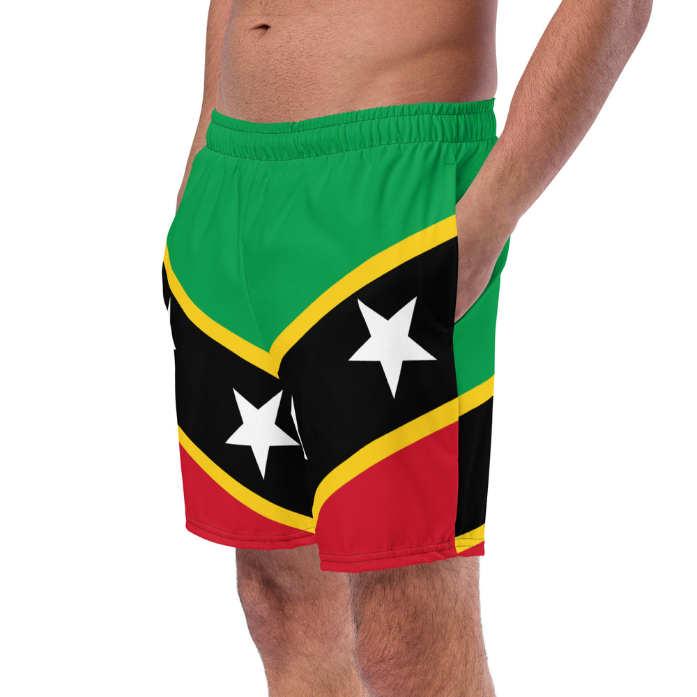 SAINT KITTS AND NEVIS MEN’S SWIM TRUNKS