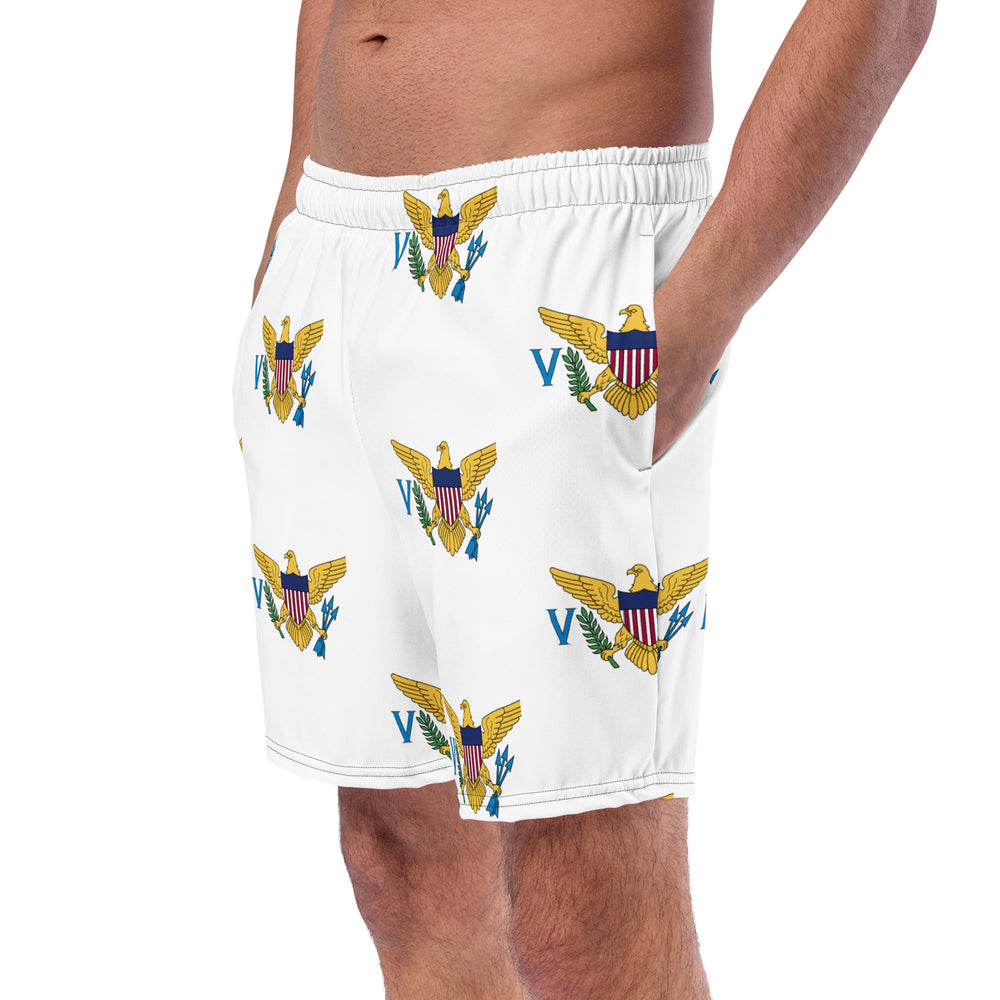 US VIRGIN ISLANDS MEN'S SWIM TRUNKS