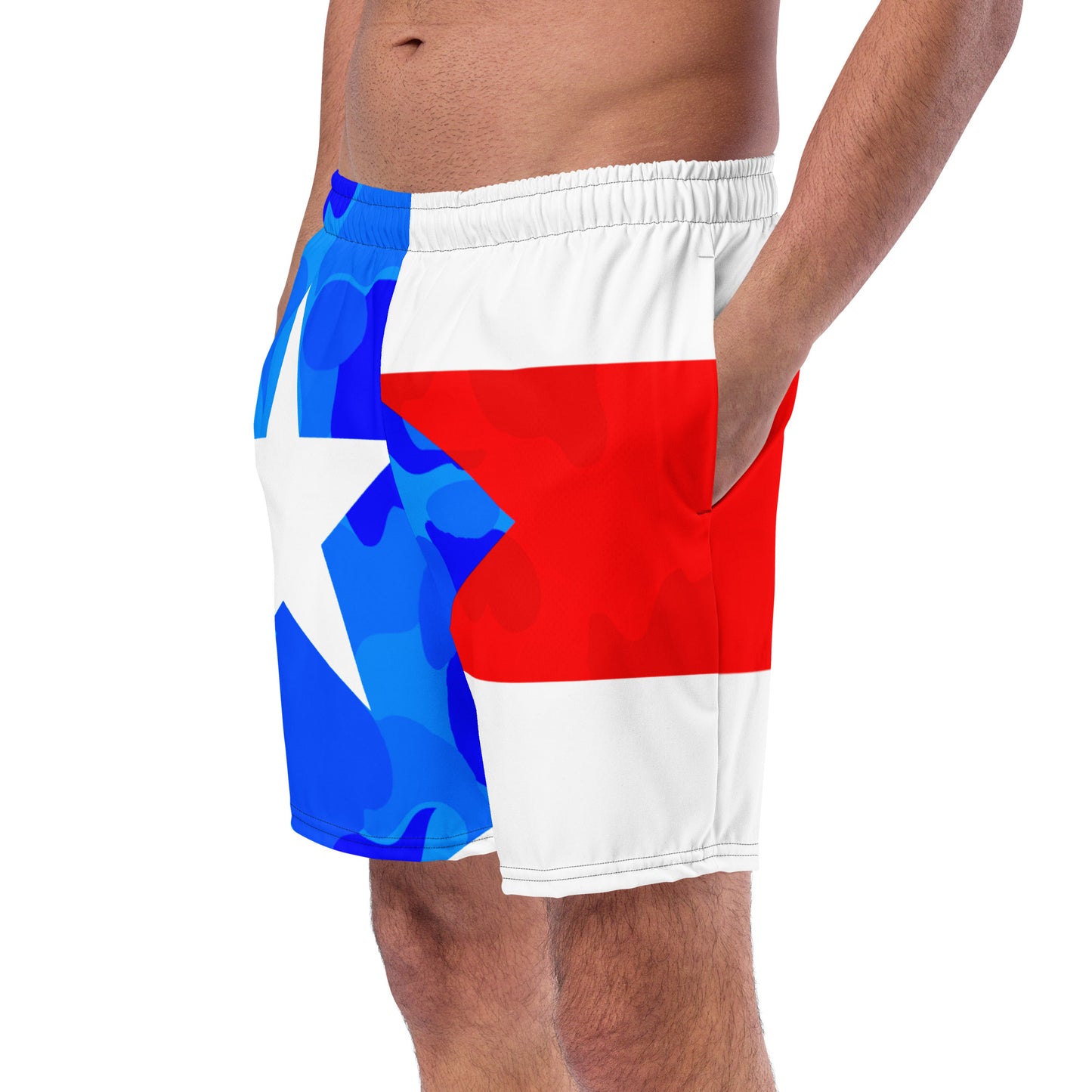 PUERTO RICO MEN’S SWIM TRUNKS