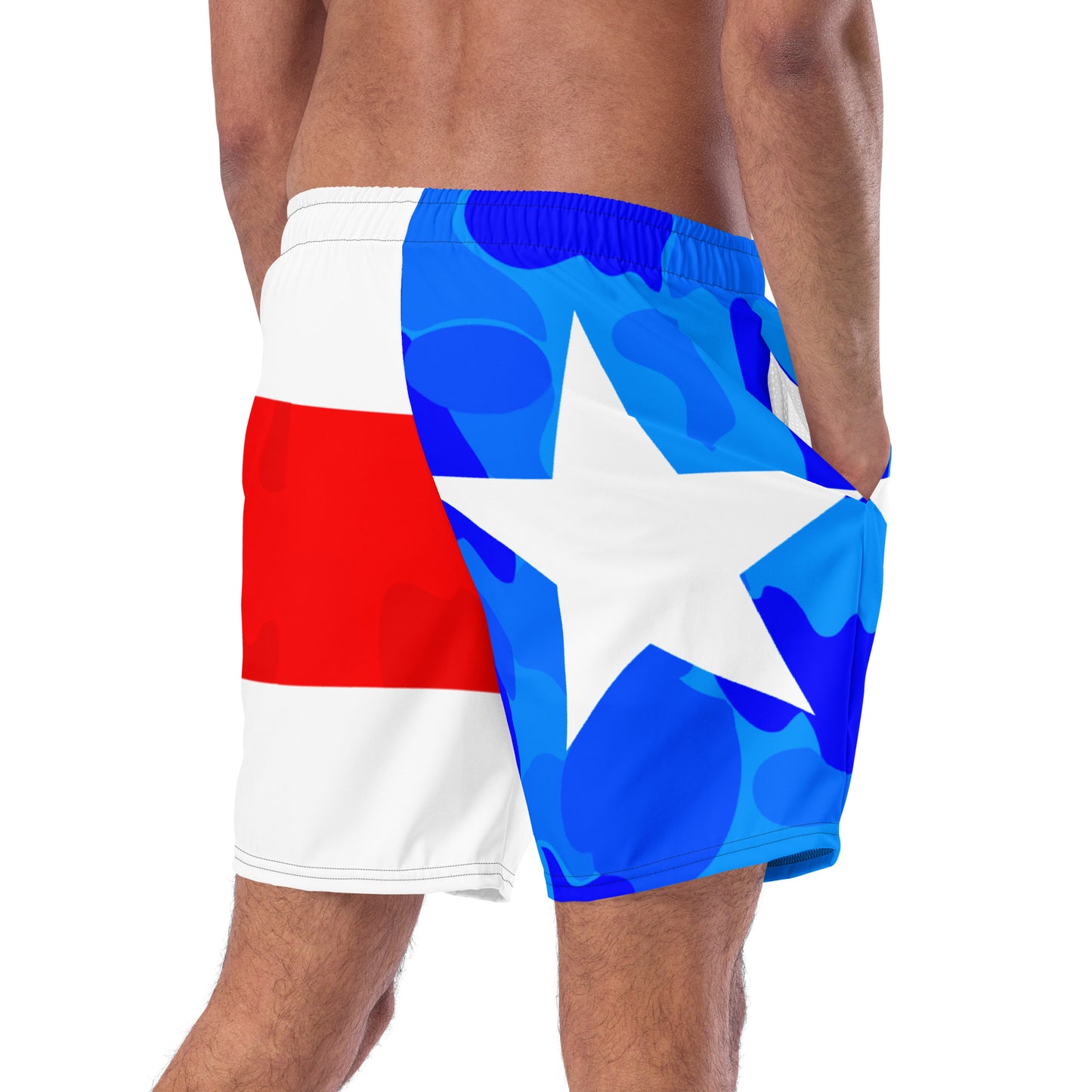 PUERTO RICO MEN’S SWIM TRUNKS