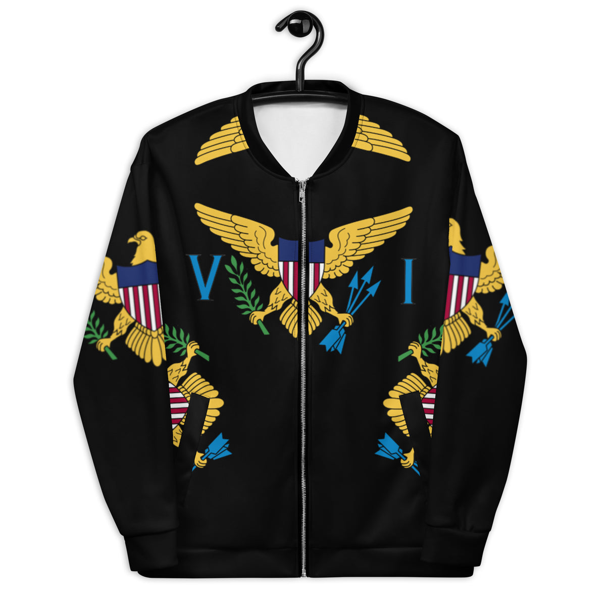 US Virgin Islands Unisex Bomber Jacket